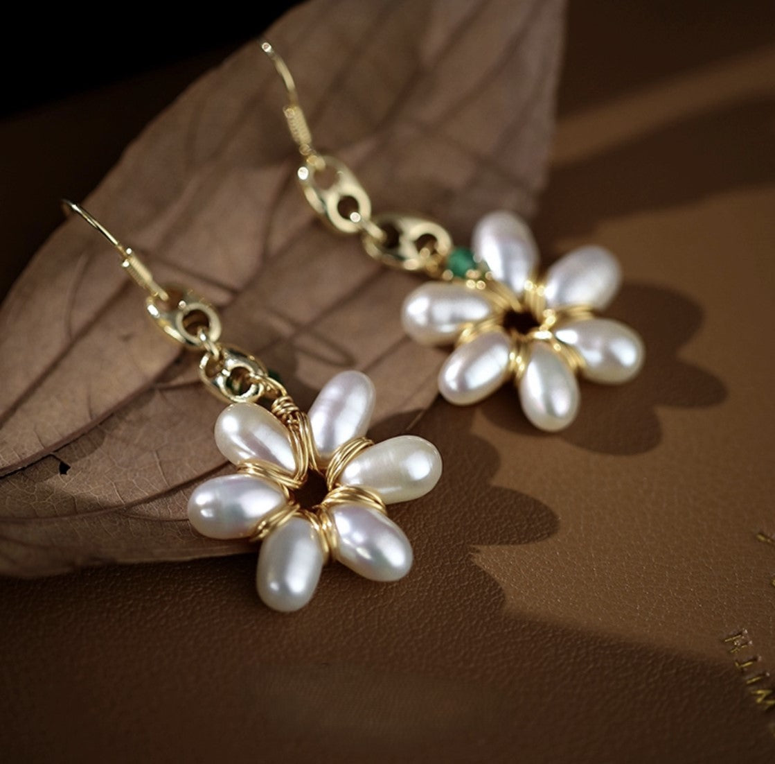 BOUCLE D'OREILLE BLOOM BAROQUE