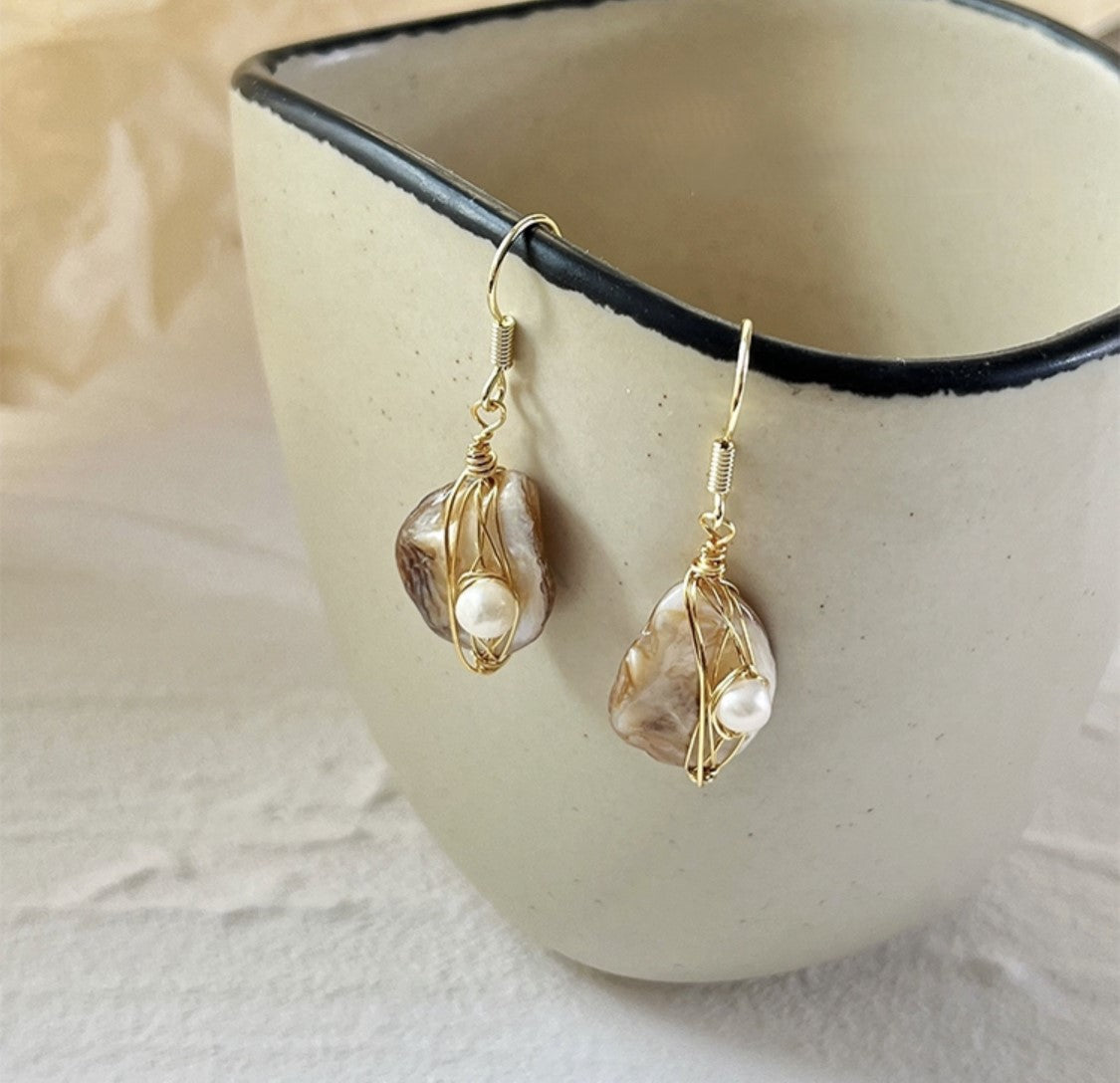 BOUCLE D'OREILLE DE GUÉRISON GOSSAMER