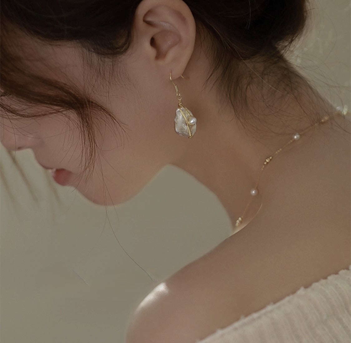 BOUCLE D'OREILLE DE GUÉRISON GOSSAMER