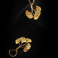 Golden fall Earrings
