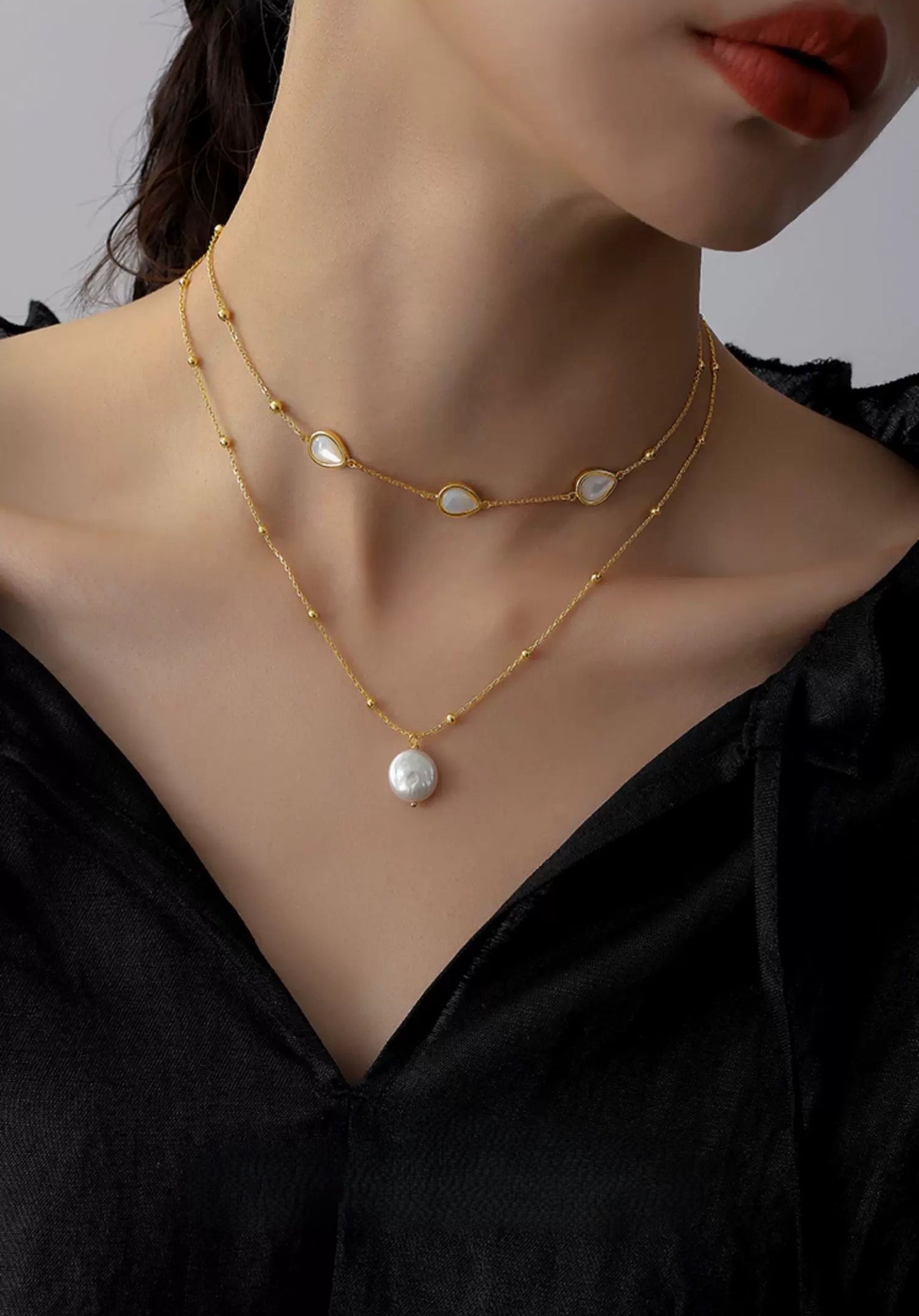 Collier Halo séduisant