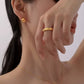 Bague Halo au clair de lune