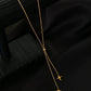 Collier Lune en Velours