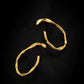 Gold Halo Earrings
