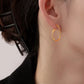 Gold Halo Earrings