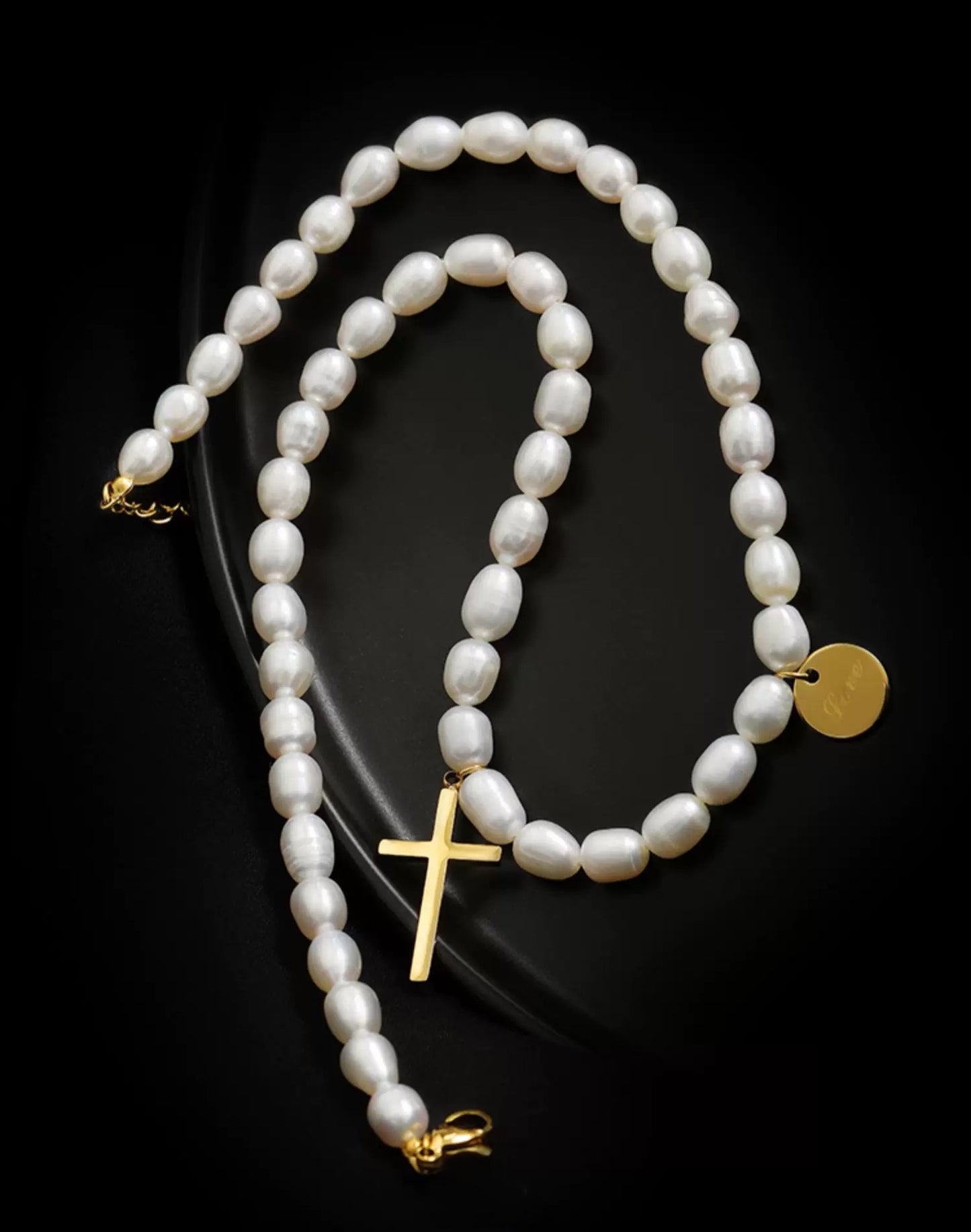 Collier Crimson Wave