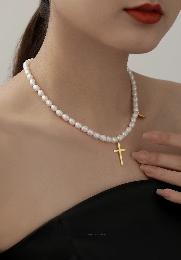 Collier Crimson Wave