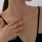 Collier Noir Radiance