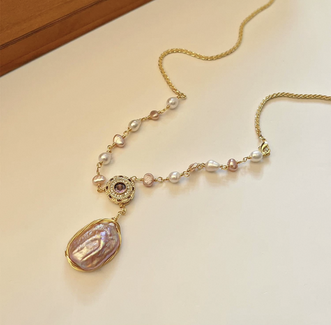 Regal Pearl Necklace