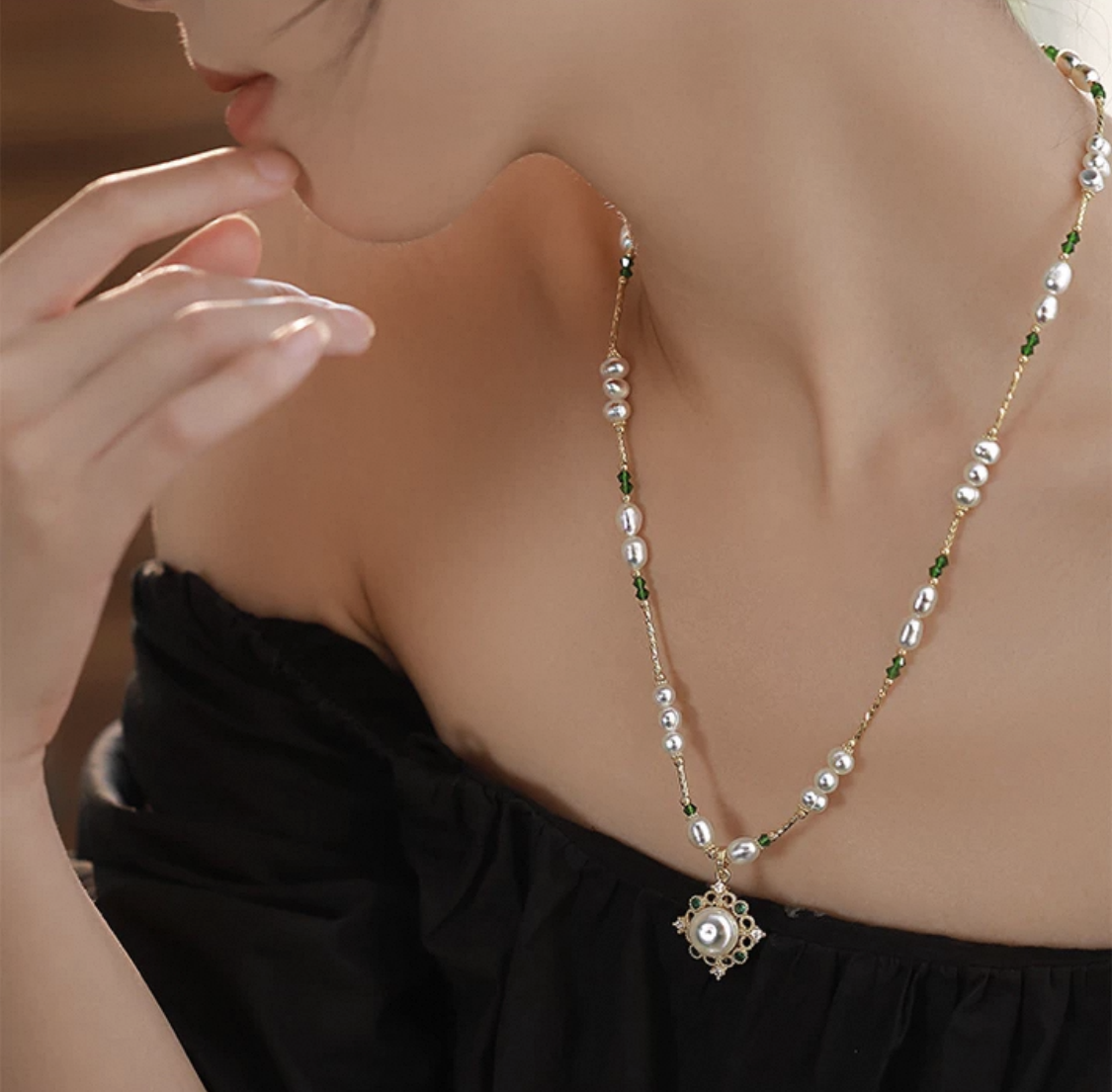 Pearl Serenity Necklace