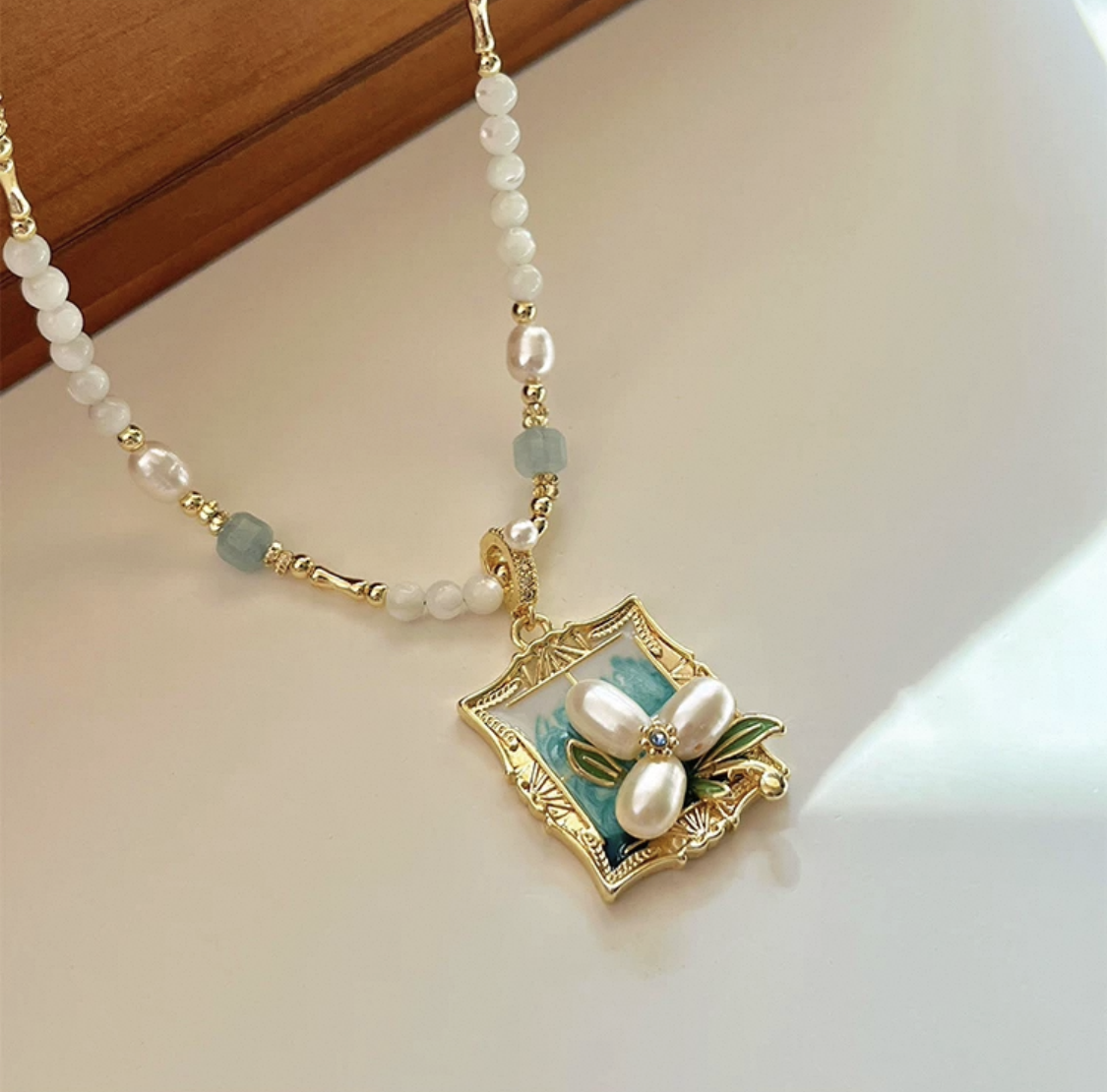 Opulent Pearl Necklace