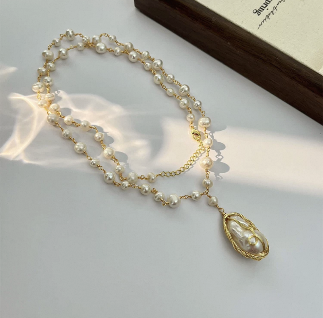 Divine Pearl Necklace