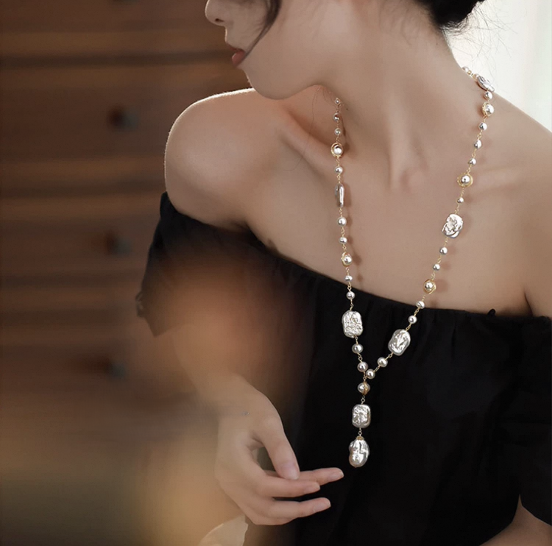 Elegant Whisper Necklace