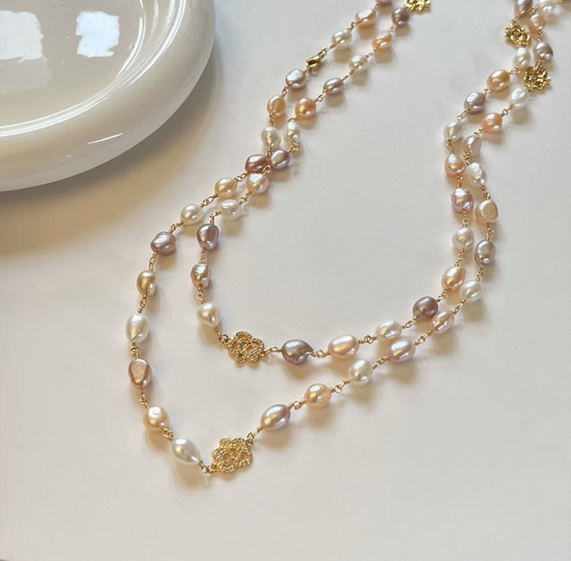 Refined Luster Necklace