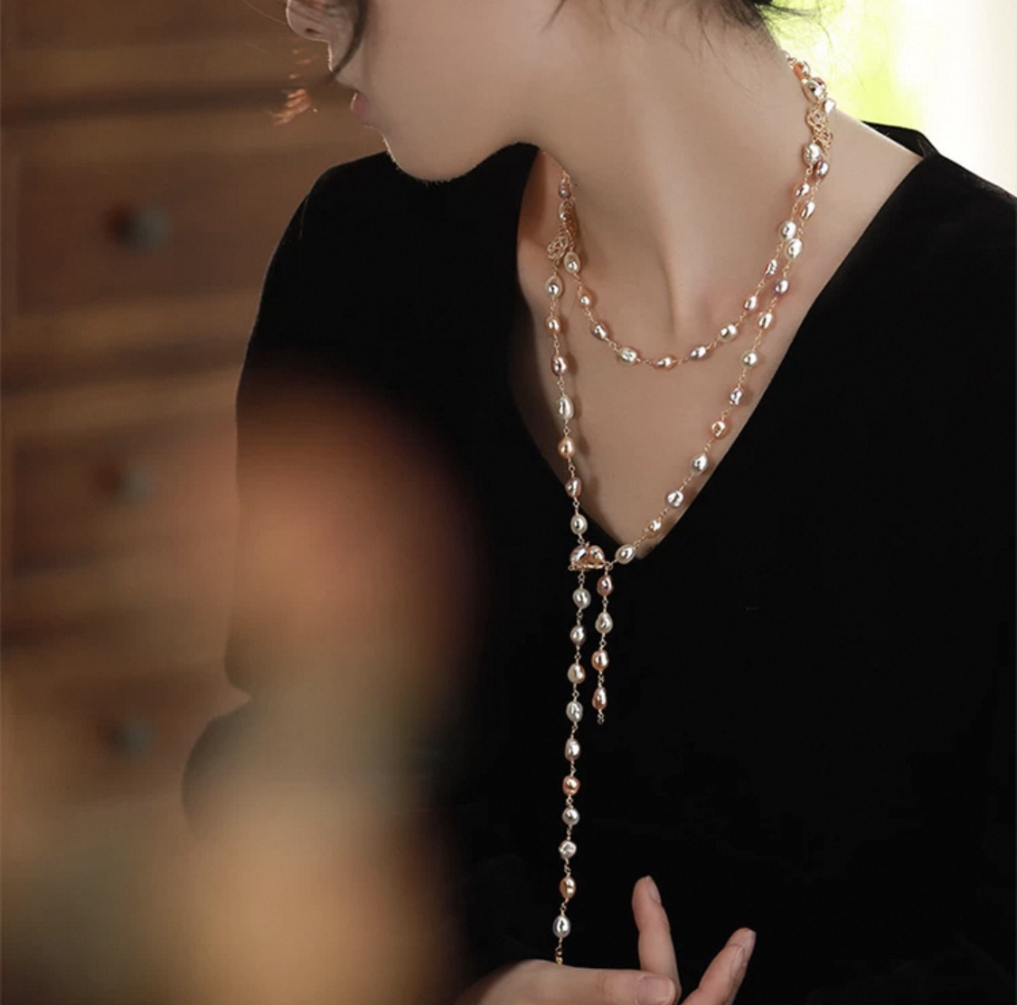 Refined Luster Necklace