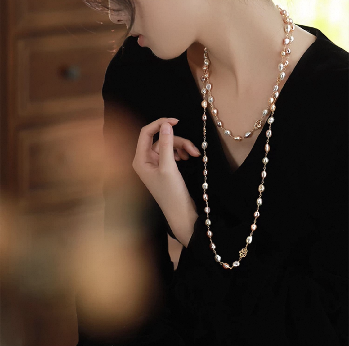 Refined Luster Necklace