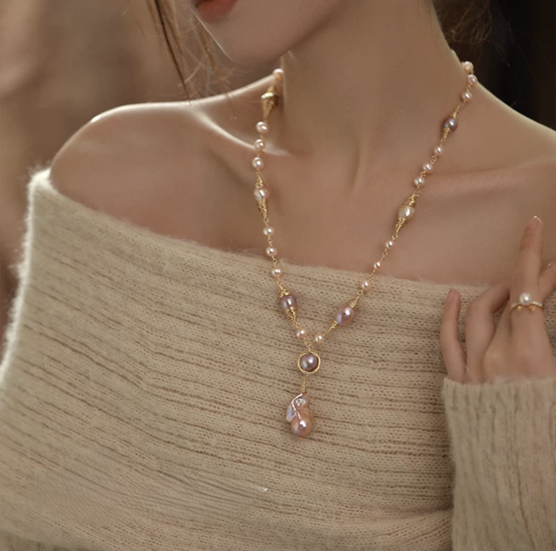 Refined Charm Necklace