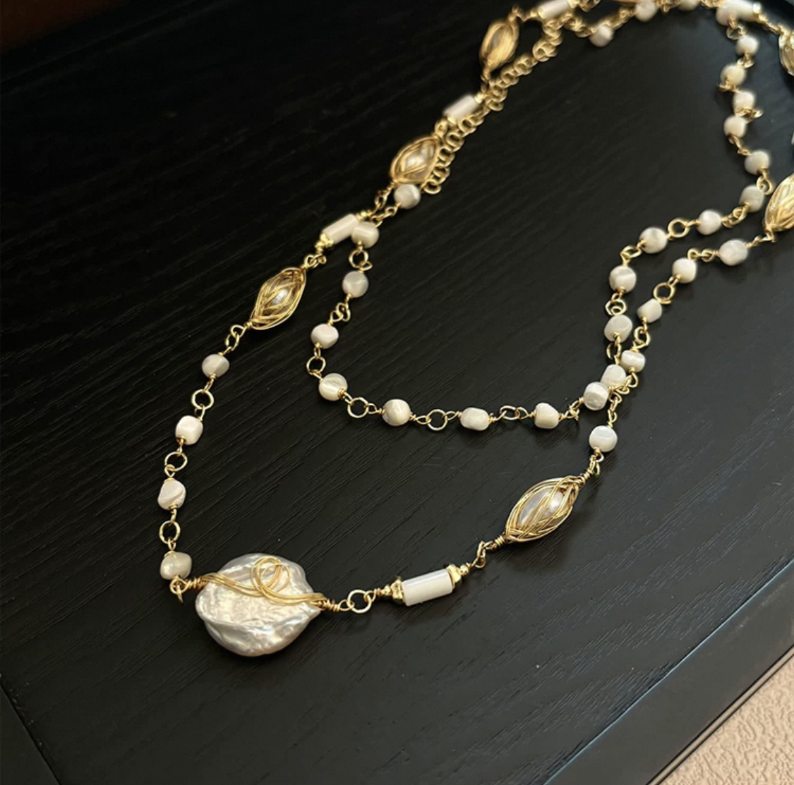 Sophisticated Pearl Necklace
