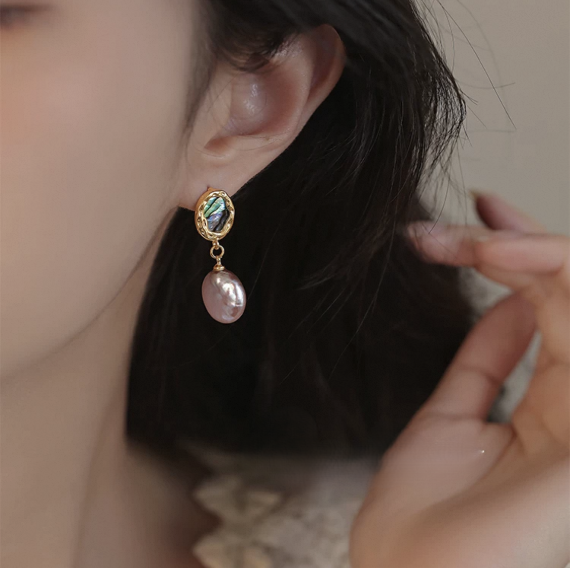 Elegant Pearl Earrings