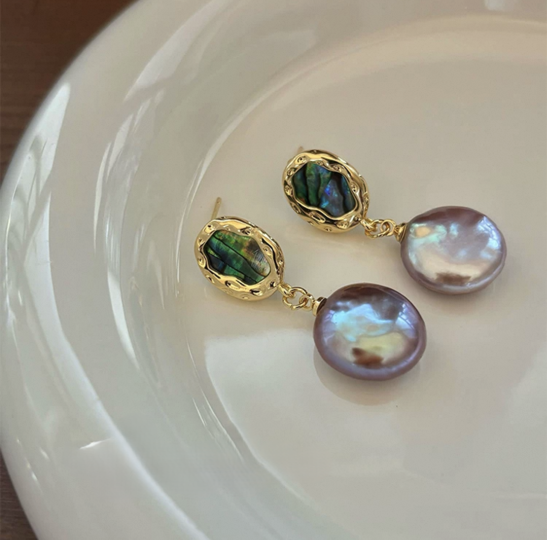 Elegant Pearl Earrings