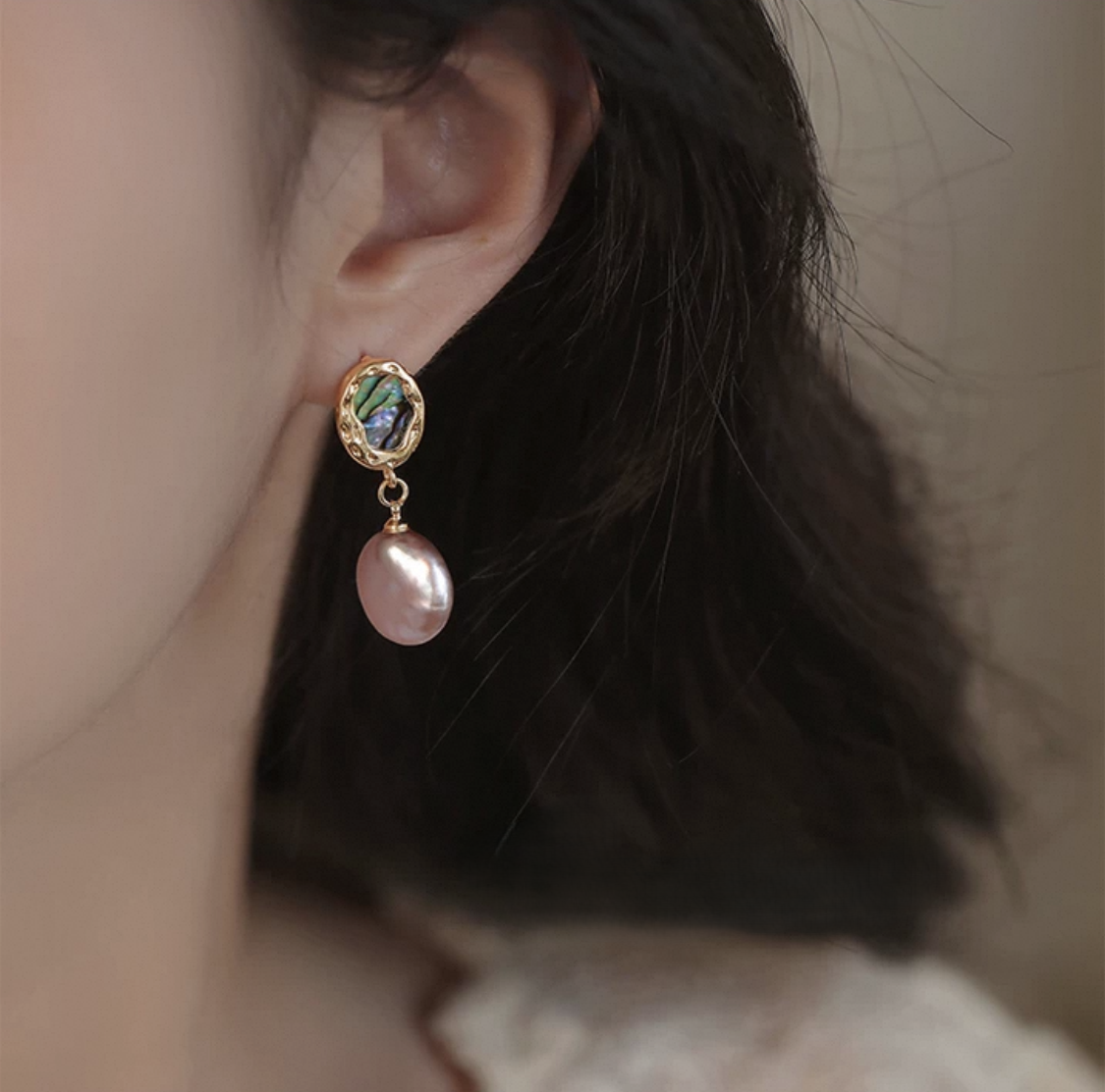 Elegant Pearl Earrings