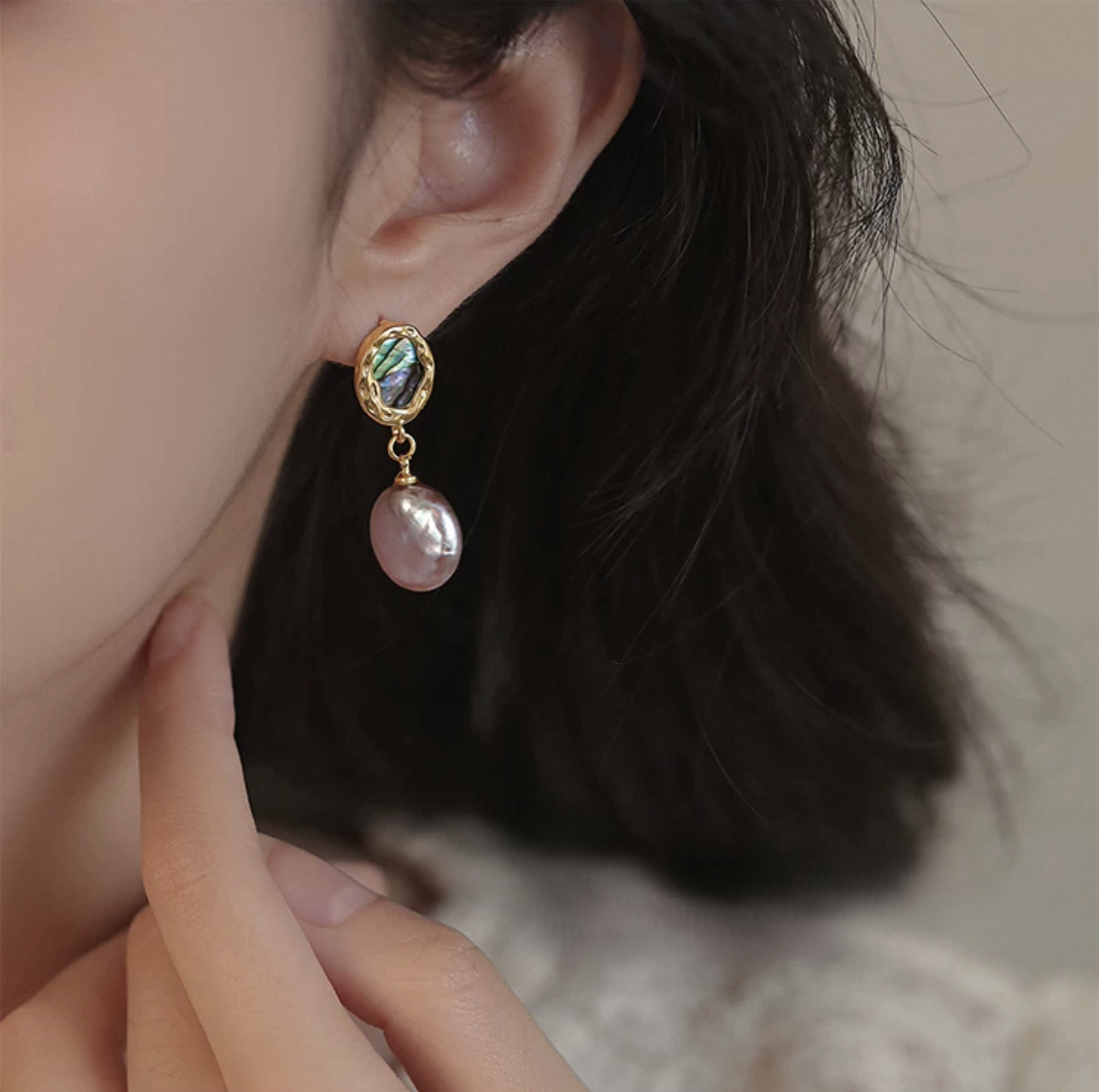 Elegant Pearl Earrings