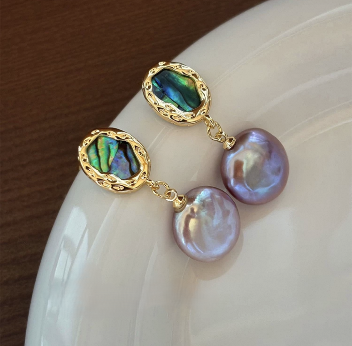 Elegant Pearl Earrings