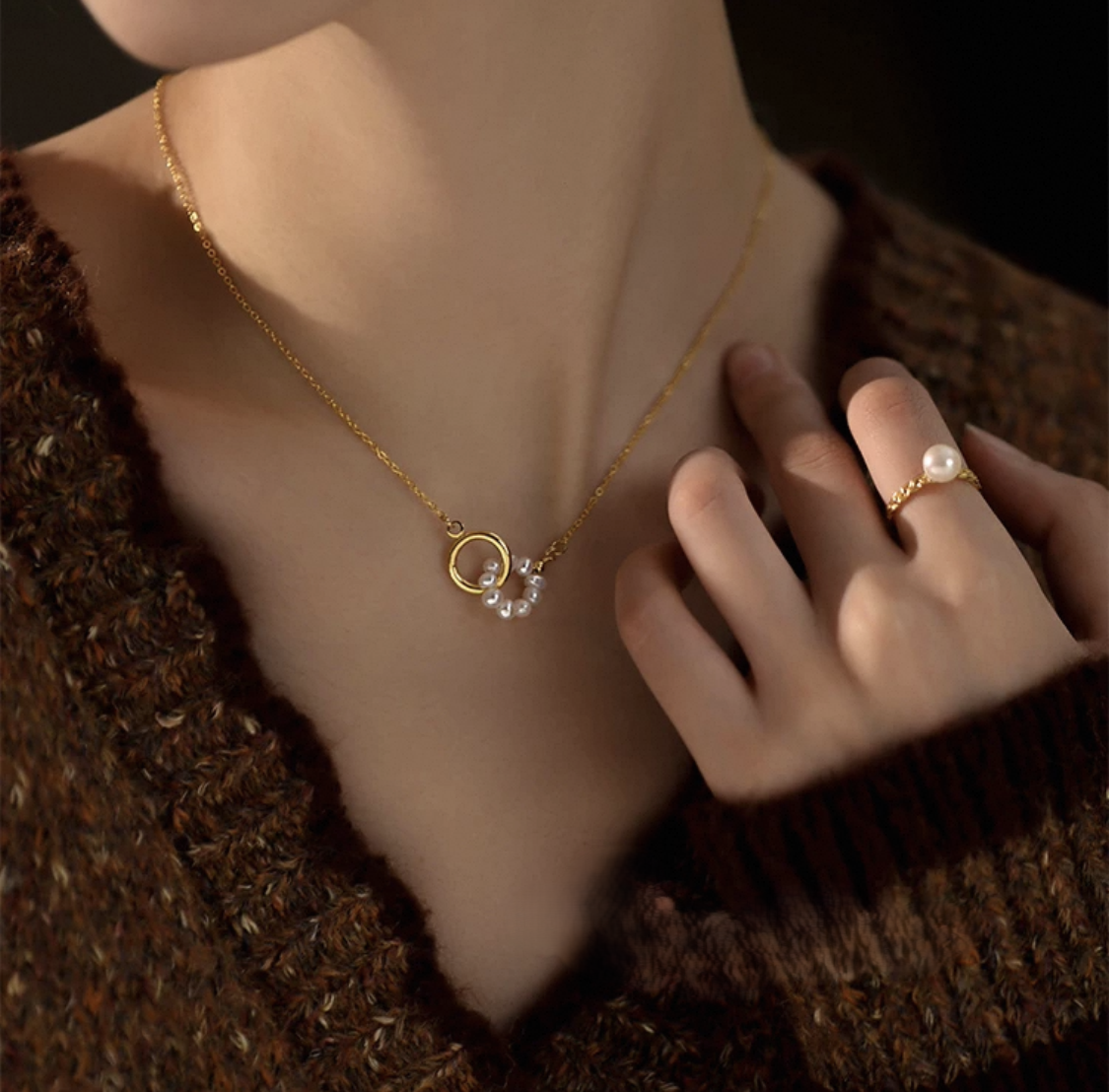 Pearl Luminary Necklace