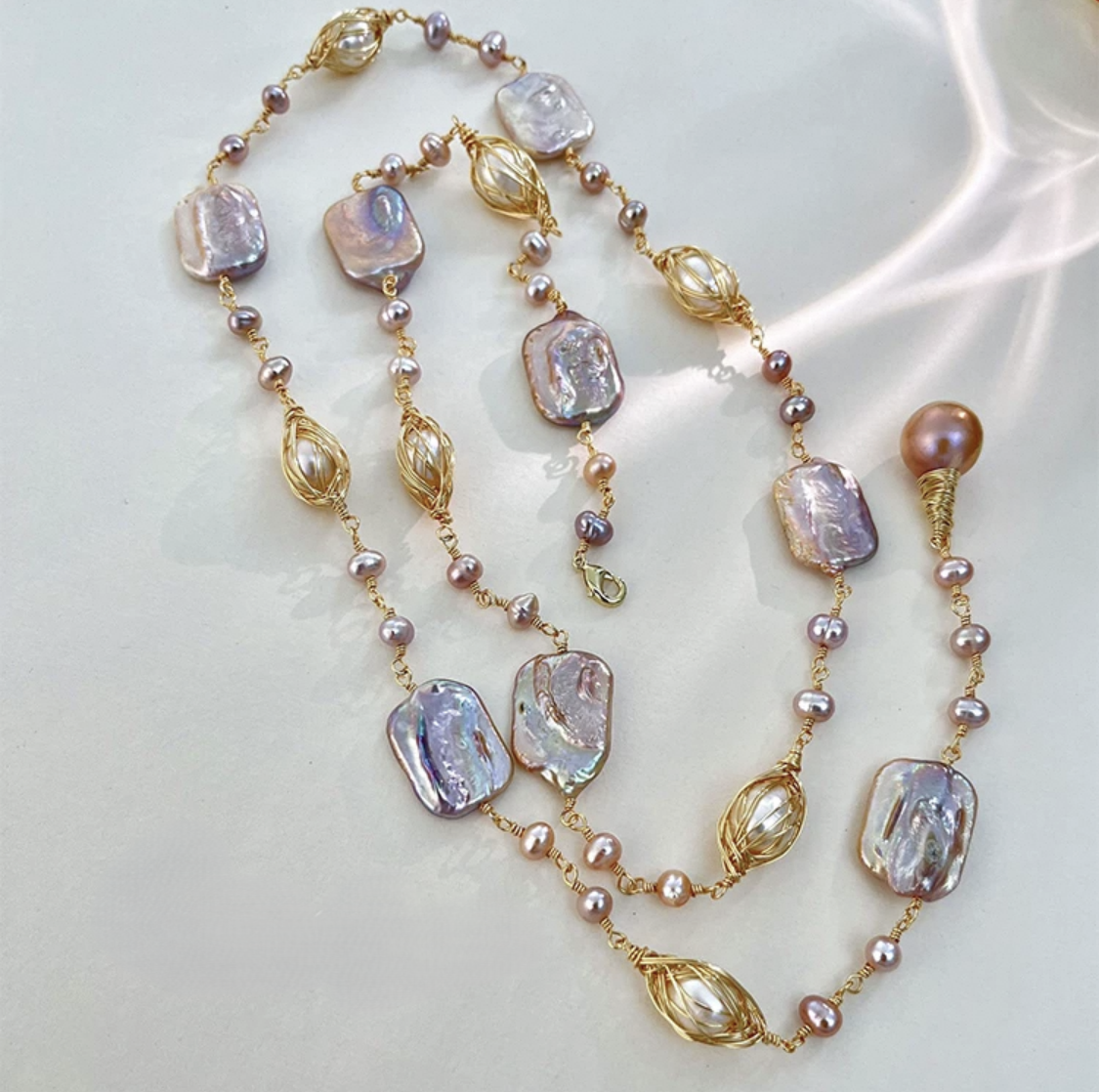 Aurora Pearl Necklace