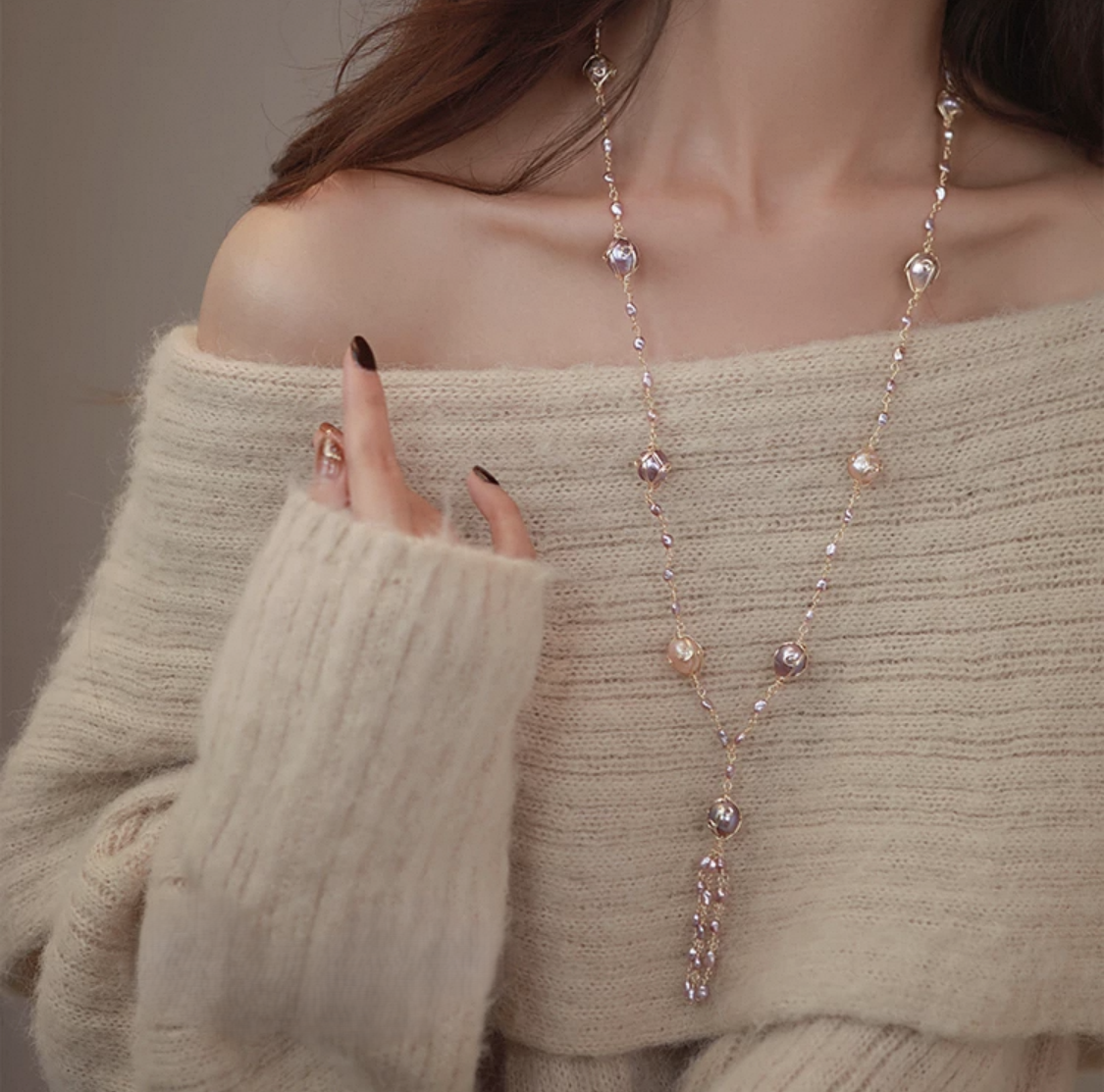 Pearl Repose Necklace