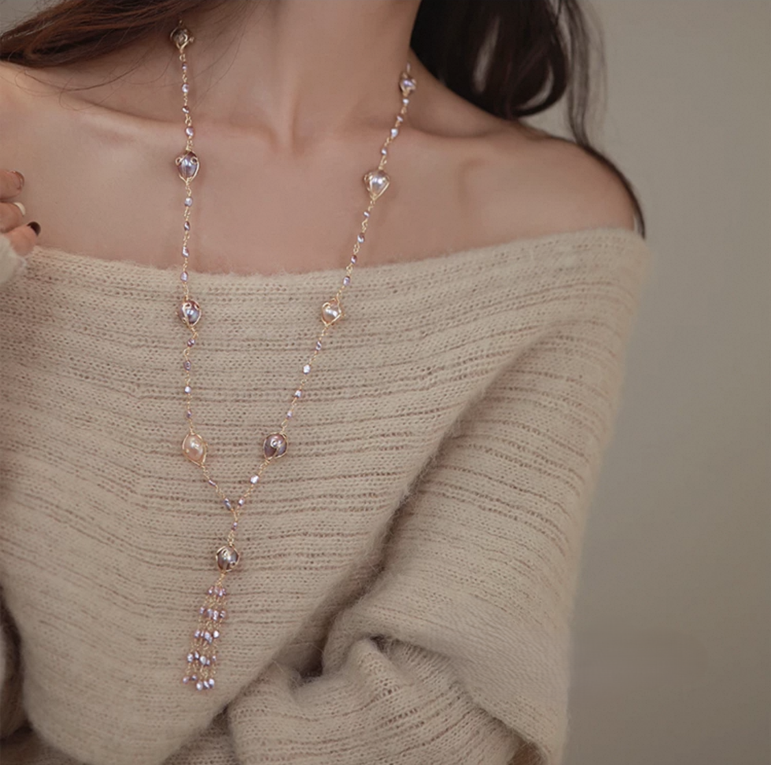 Pearl Repose Necklace