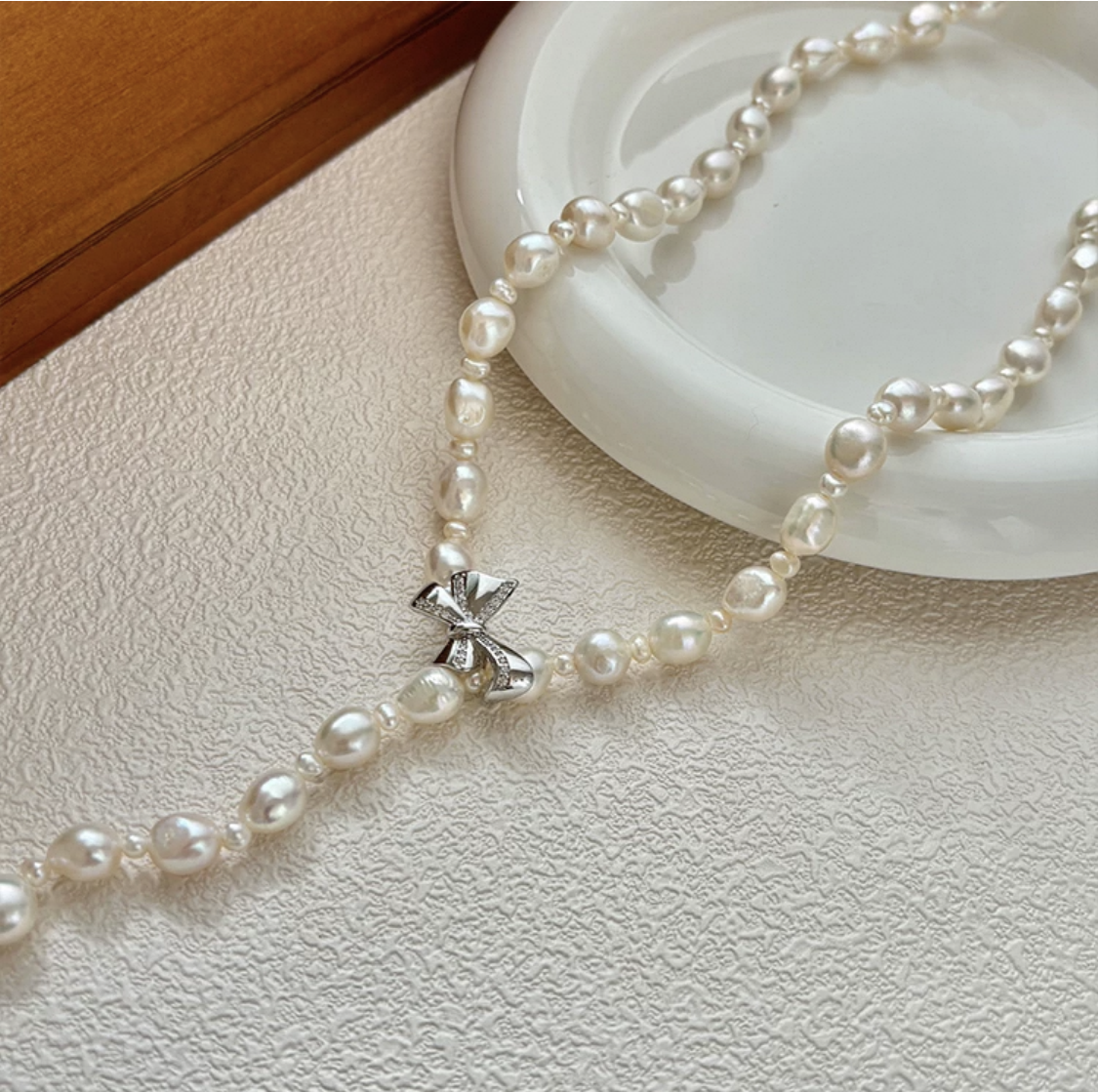 Pearl Solitude Necklace
