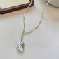 Mauve Pearl Necklace