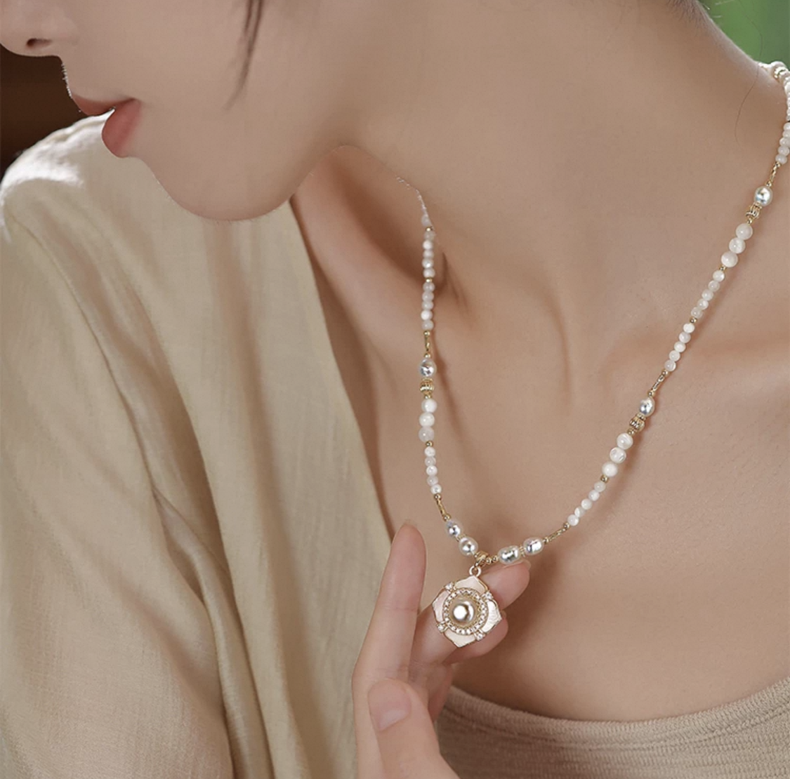 Violet Grace Necklace