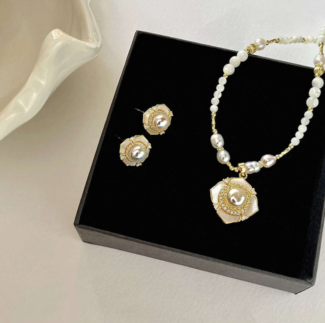 Violet Grace Necklace