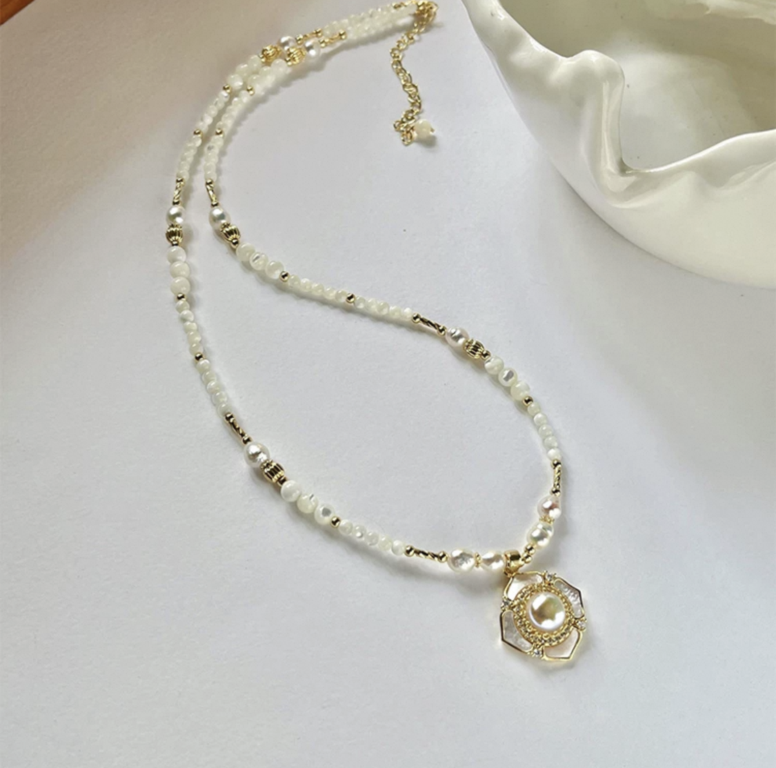 Violet Grace Necklace