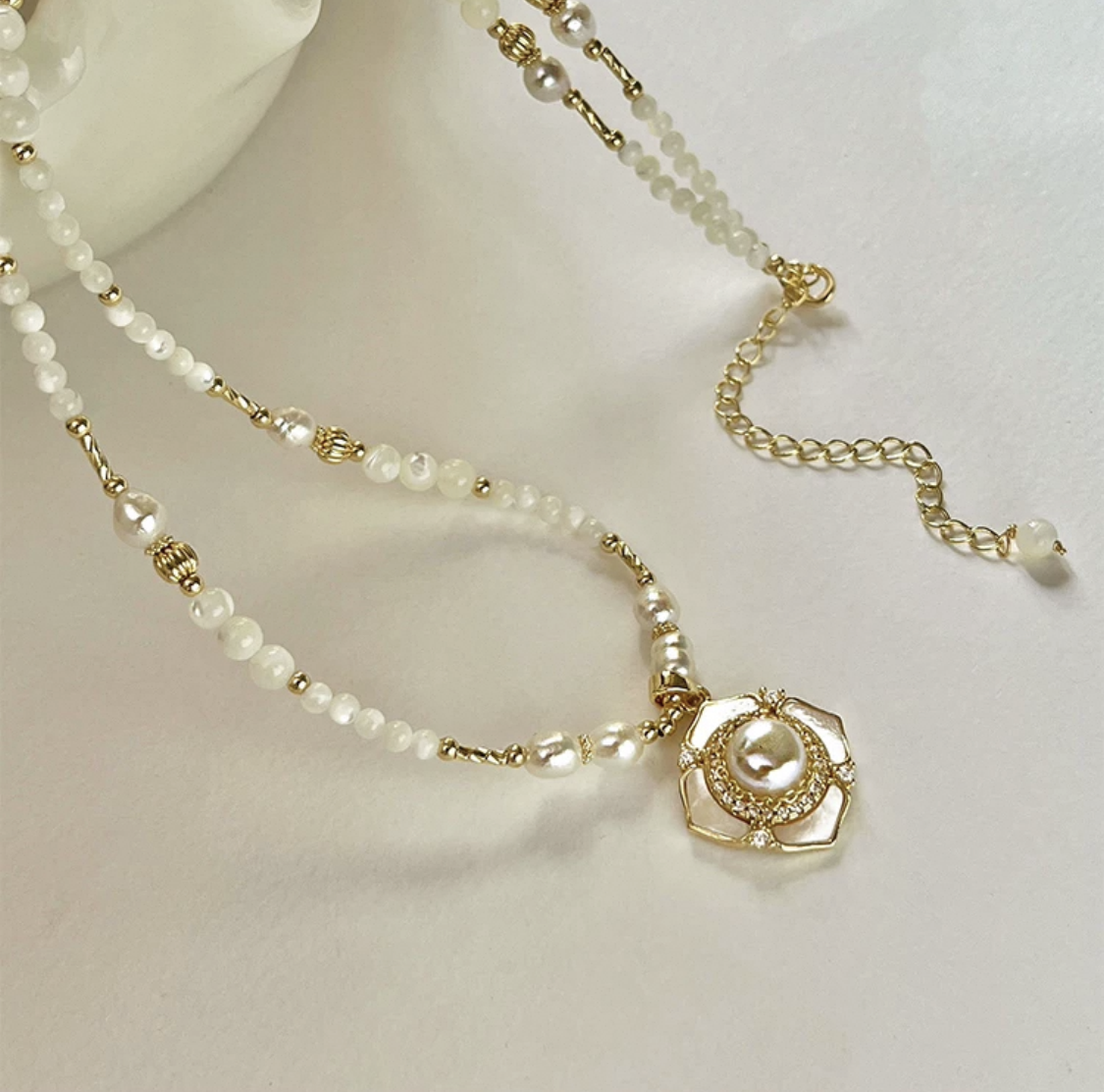 Violet Grace Necklace