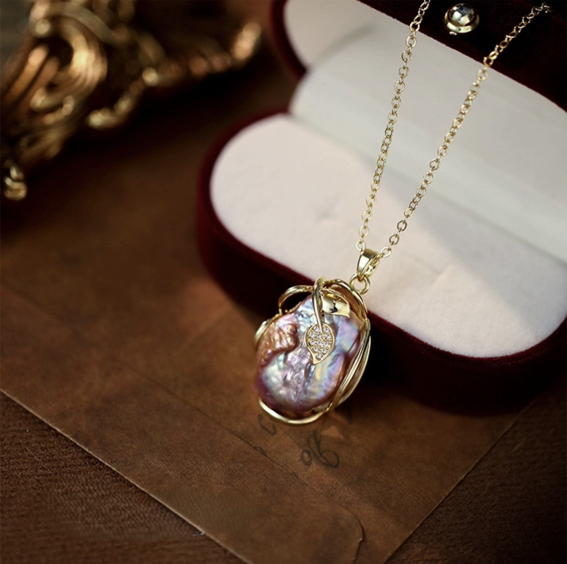 Nature's Wonder Pearl Necklace