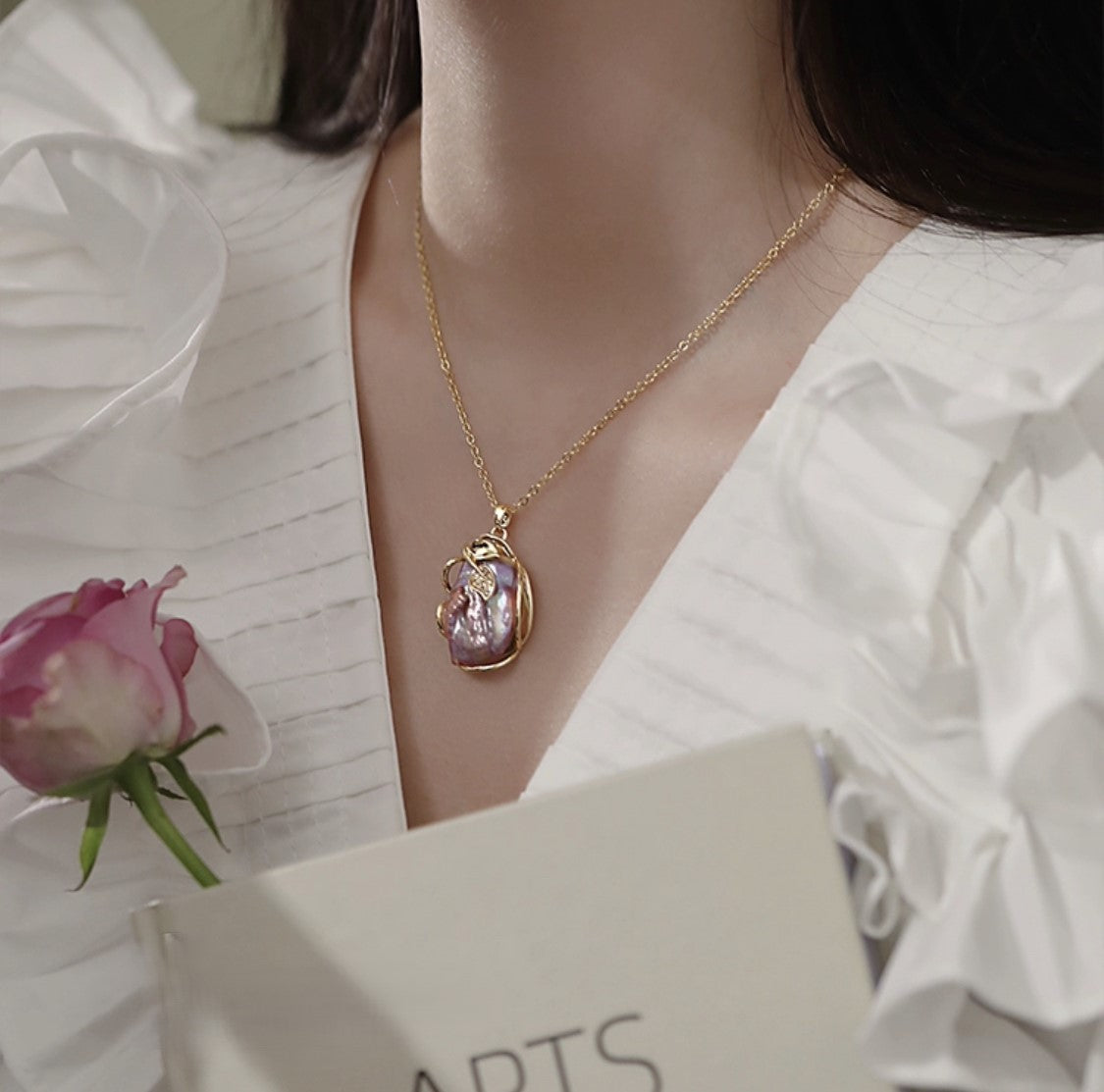 Nature's Wonder Pearl Necklace