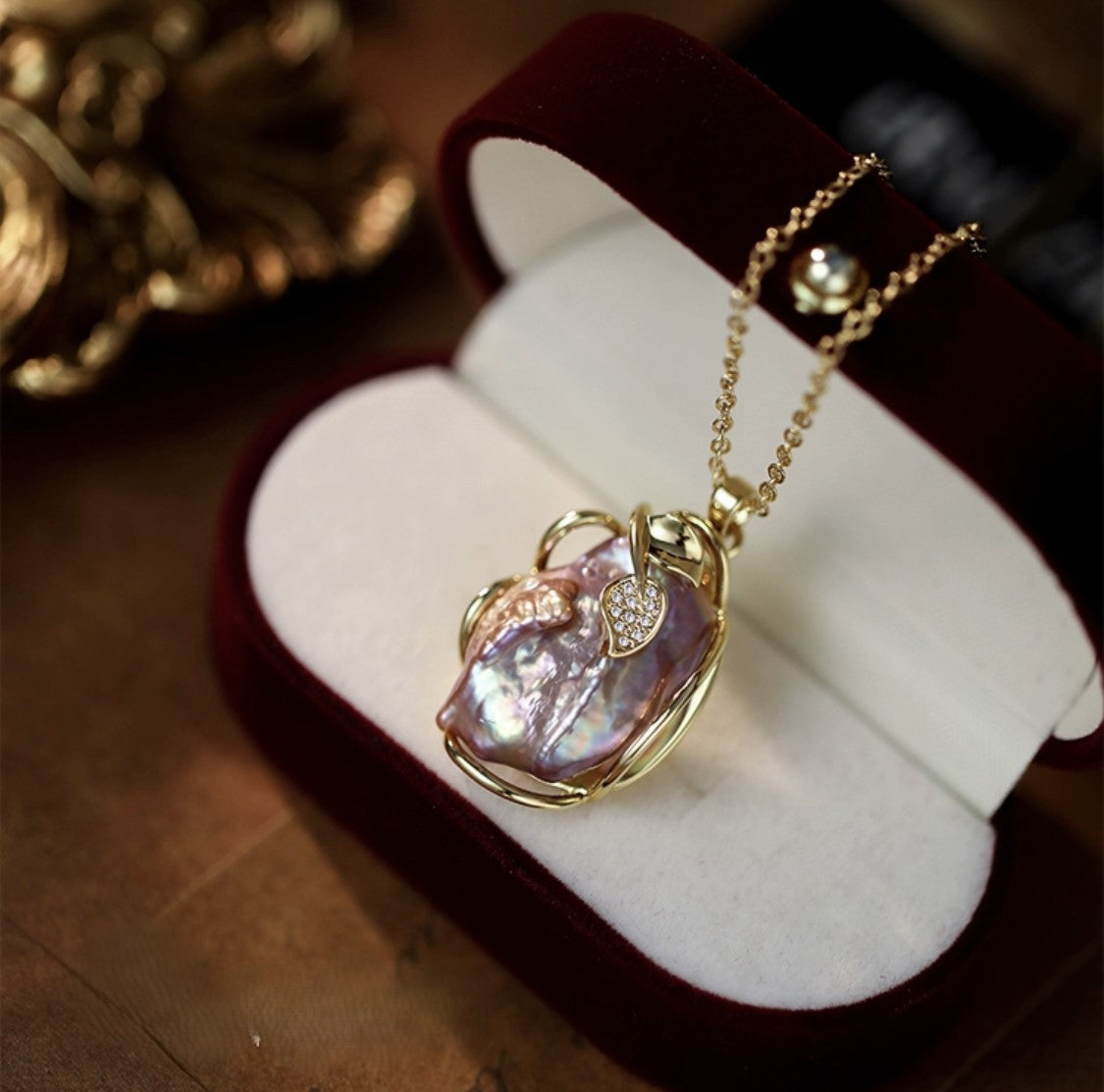 Nature's Wonder Pearl Necklace