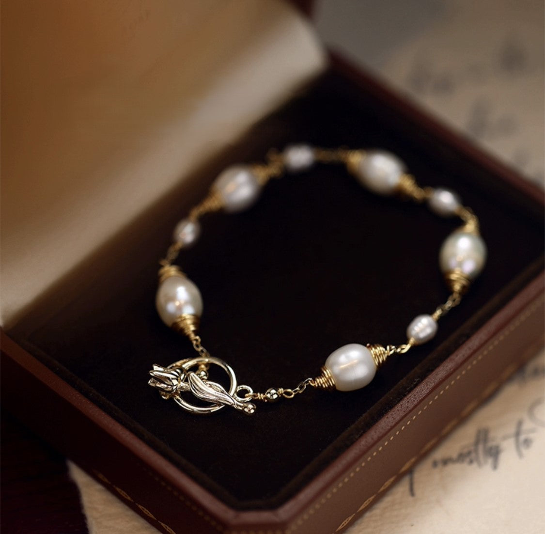 Magical Pearl Embrace Bracelet