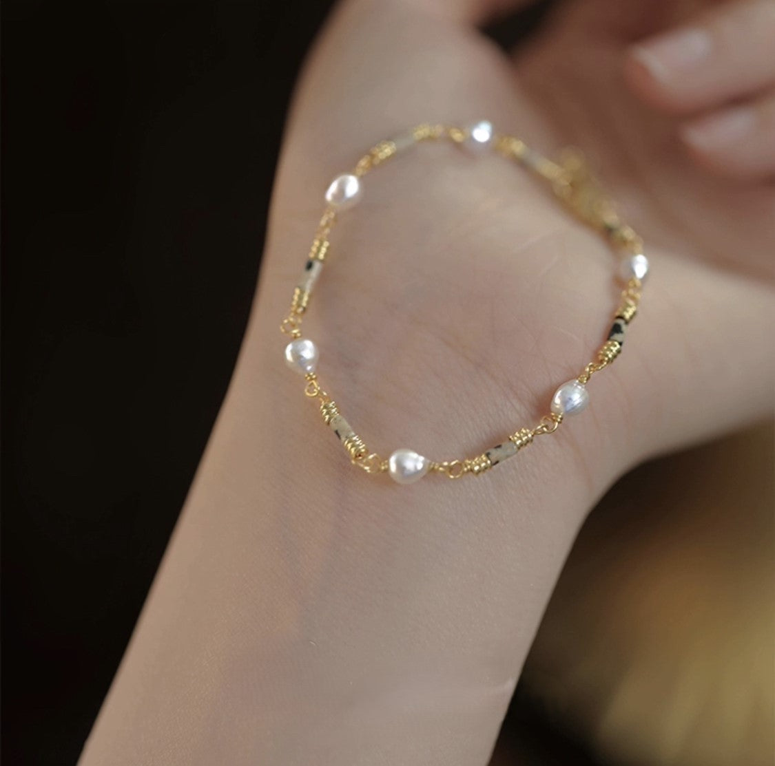 BRACELET EN OR ESSENCE NATURELLE