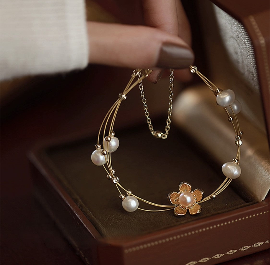 BRACELET CÔTE DES PERLES CÉLESTES