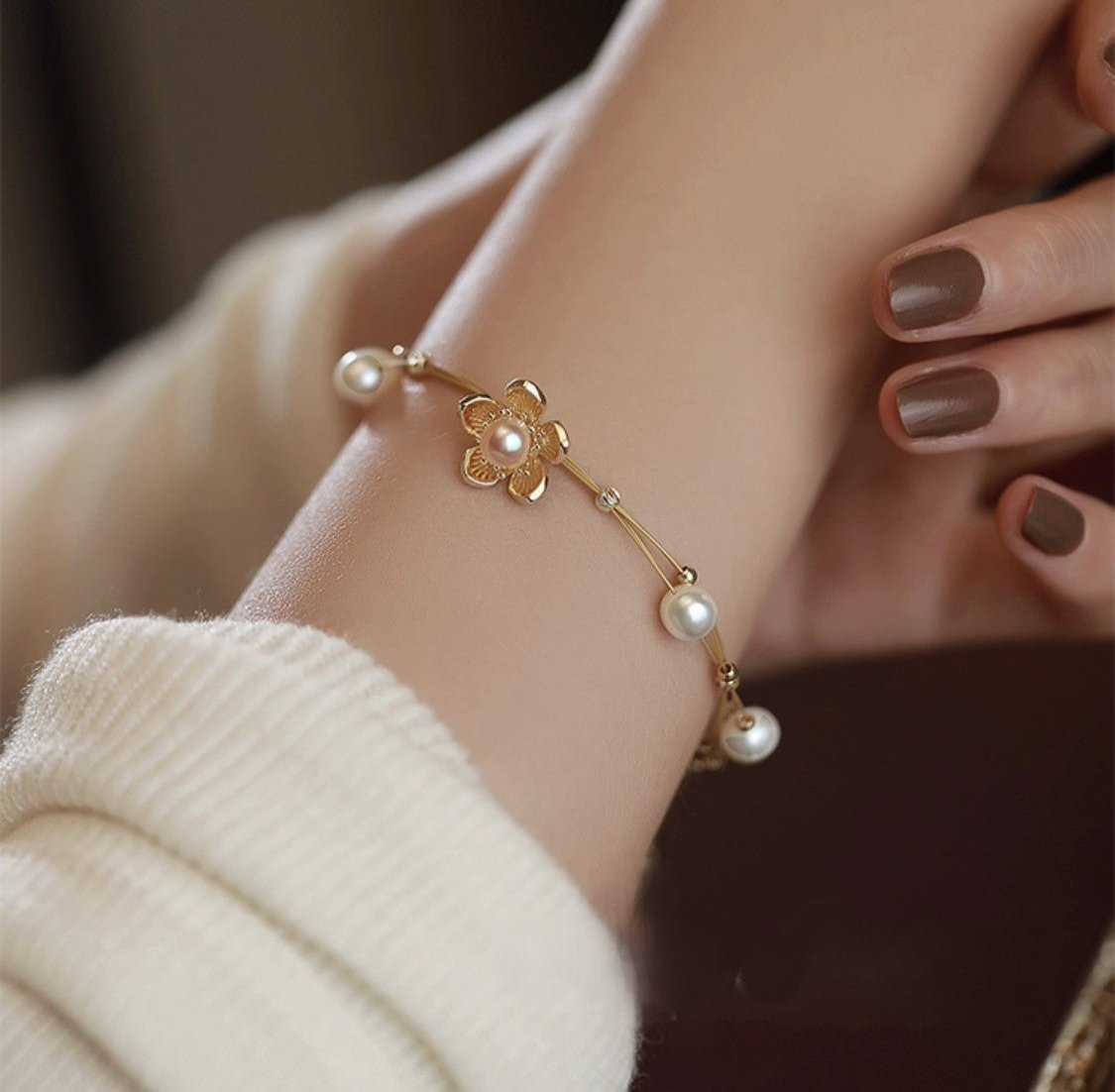 BRACELET CÔTE DES PERLES CÉLESTES