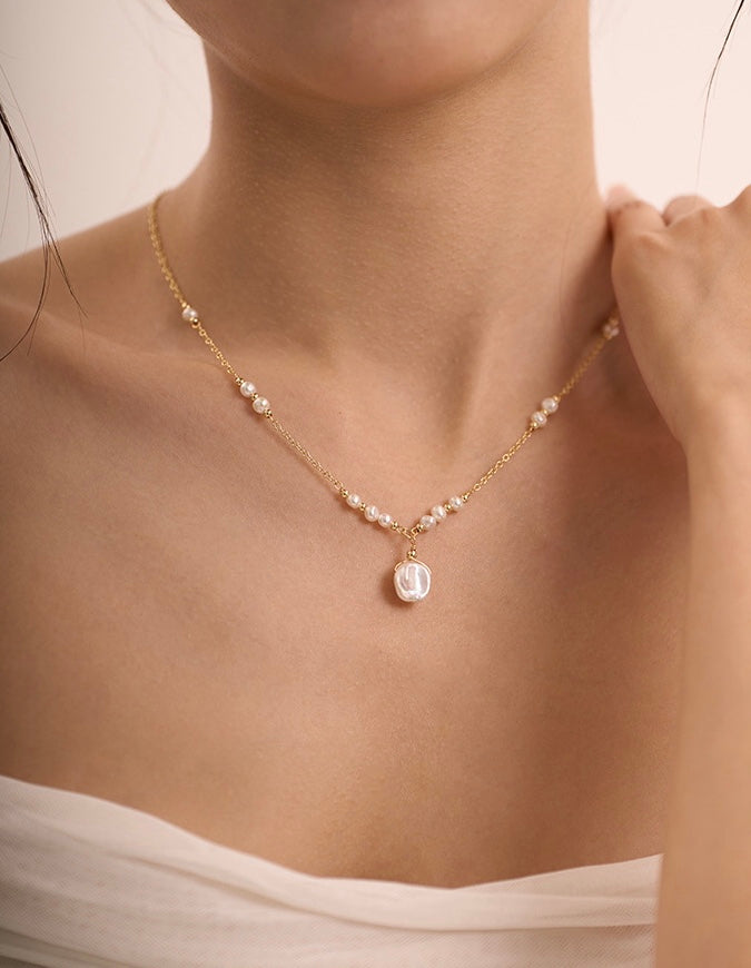 COLLIER LUSTRE DE LA MER