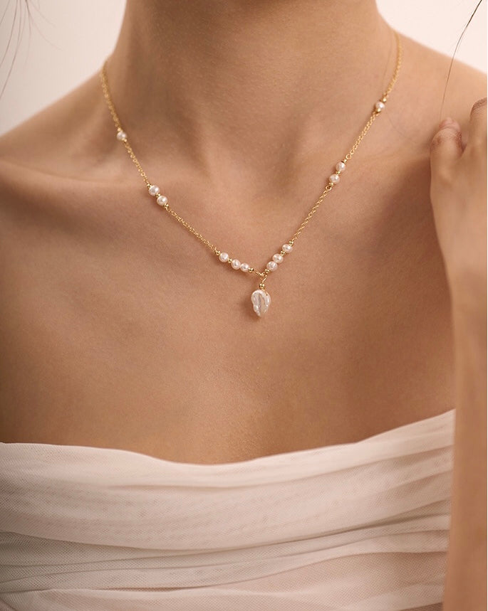 COLLIER LUSTRE DE LA MER