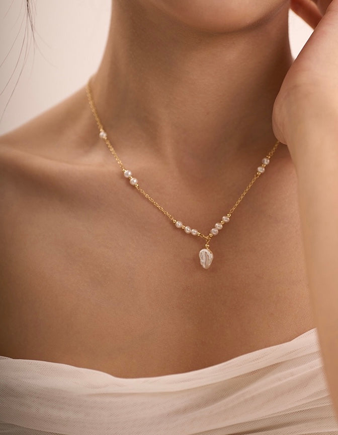 COLLIER LUSTRE DE LA MER