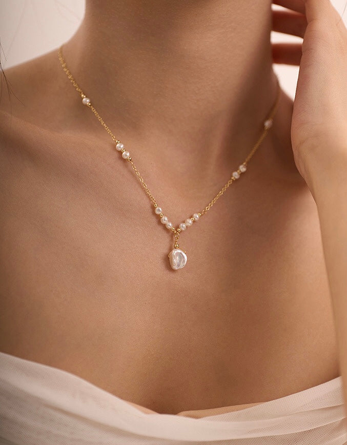 COLLIER LUSTRE DE LA MER