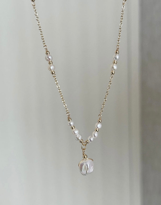 COLLIER LUSTRE DE LA MER