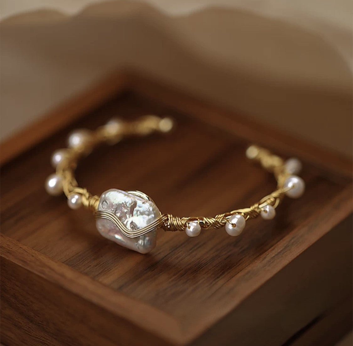 BRACELET ÉCLAT DORÉ BRILLANT